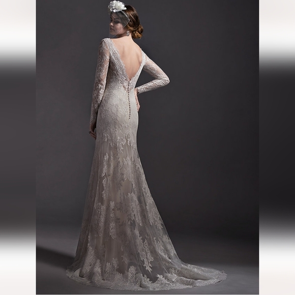 NWT Sottero & Midgley "Danae" wedding dress sz 10 - Picture 2 of 13